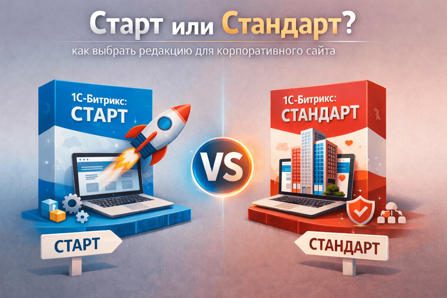 Старт или Стандарт: как выбрать редакцию для корпоративного сайта в Чебоксарах